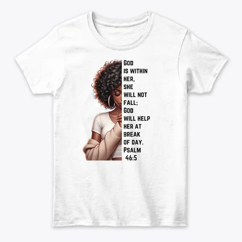 Cute She Will Not Fall T-Shirt