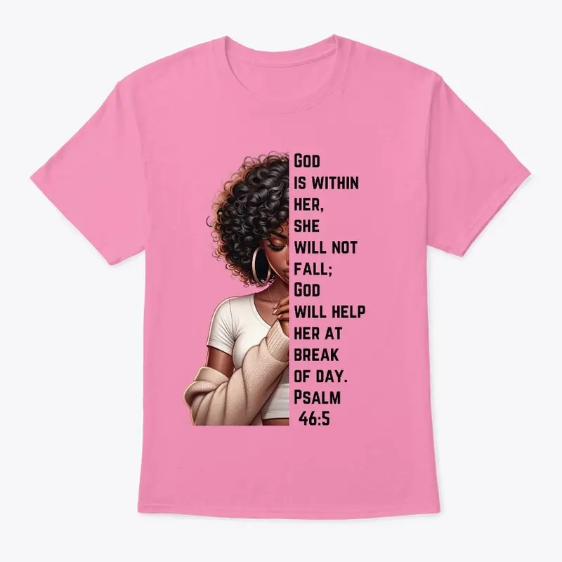 Cute She Will Not Fall T-Shirt